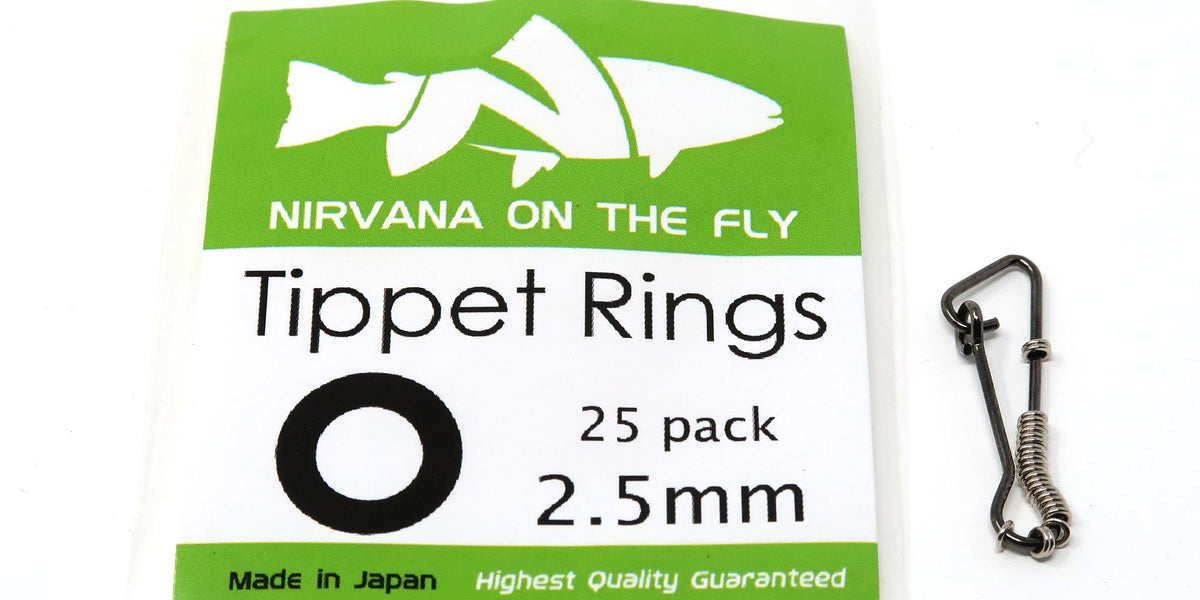 NIRVANA Premium Tippet Rings (25 pack)