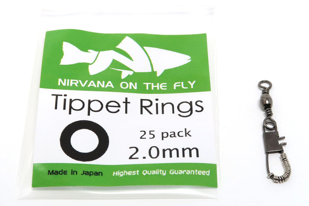NIRVANA Premium Tippet Rings (25 pack)