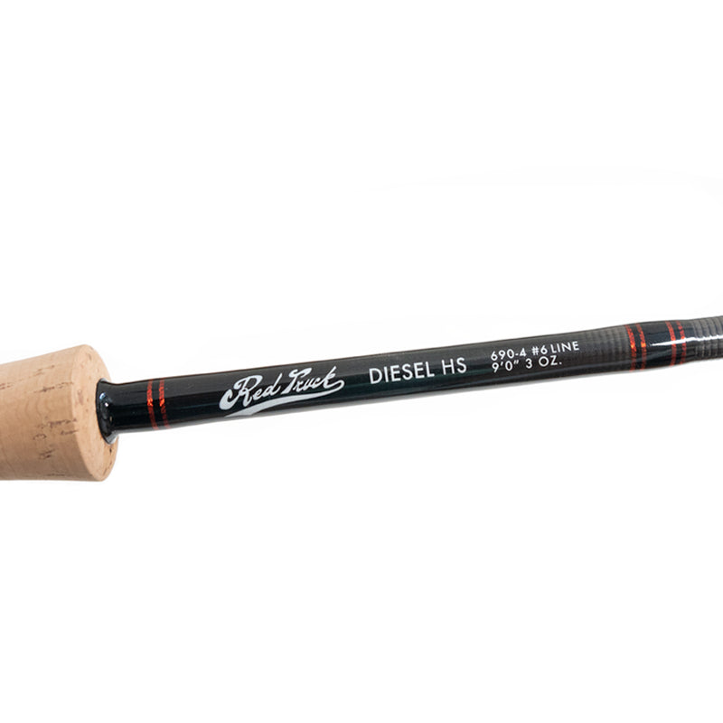 Red Truck Diesel High Sierra 6wt 9ft Fly Rod, 4 Piece, 690-4