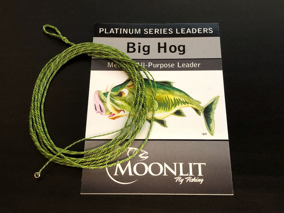 Platinum Big Hog Furled Leader (Medium All-Purpose) — Moonlit Fly Fishing