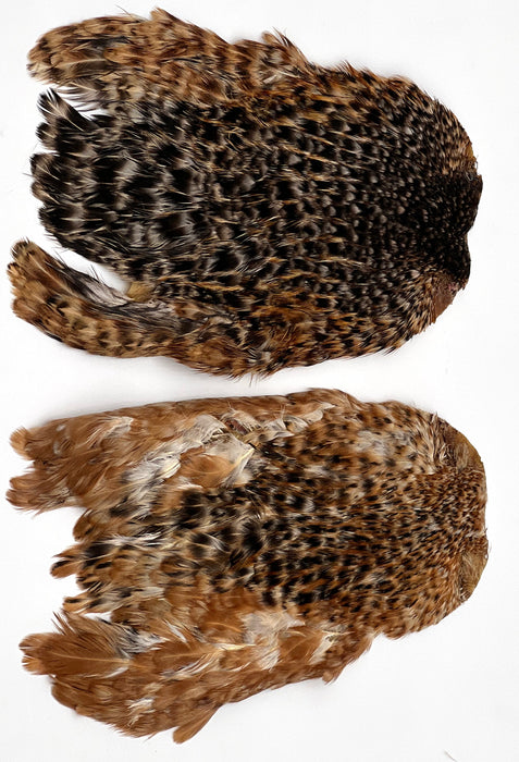 India Hen Neck feather patch (Moonlit)