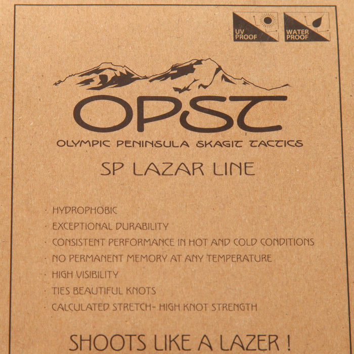 OPST Pure Skagit Lazar Line - 30lb (0.435mm) Pink Running Line For Spey/Skagit Fly Fishing