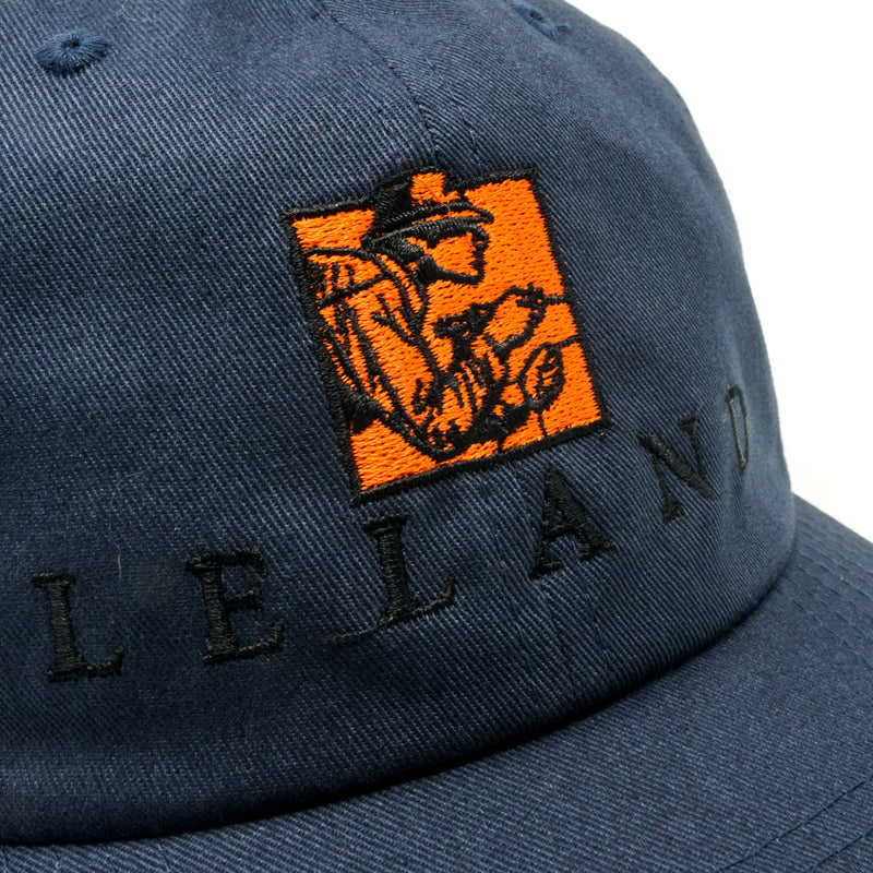 Leland Signature Logo Hat, Navy