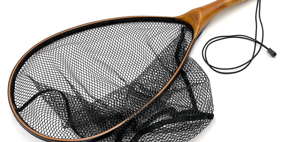 NIRVANA Large Wooden Net — Leland Fly Fishing