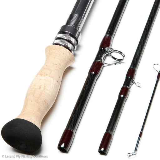 Red Truck Diesel Spey 8wt 12ft Fly Rod, 4 Piece, 8120-4 - Red