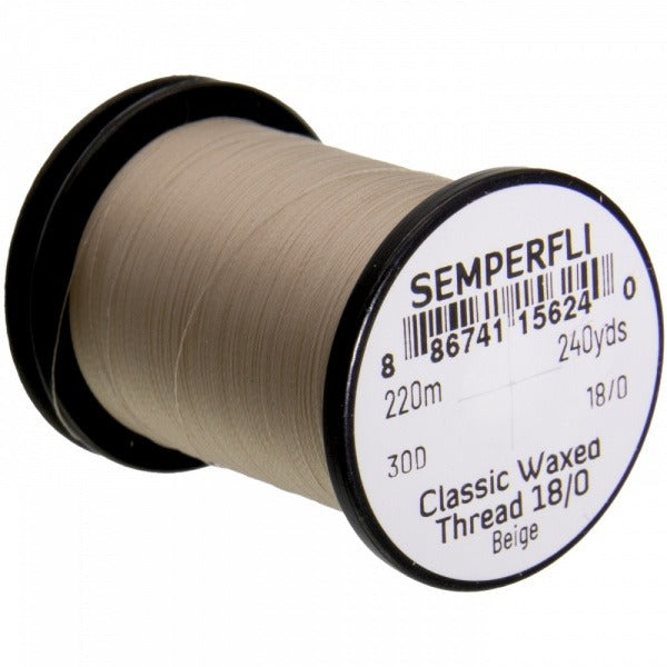 Semperfli Classic Waxed (Spyder) Thread 18/0 (30 Denier)