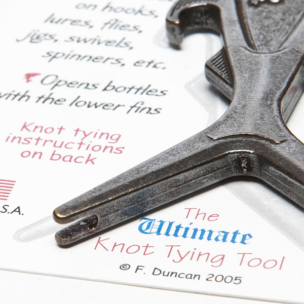 The Tailknott'r with Cutting Tool - The Ultimate Knot Tying Tool
