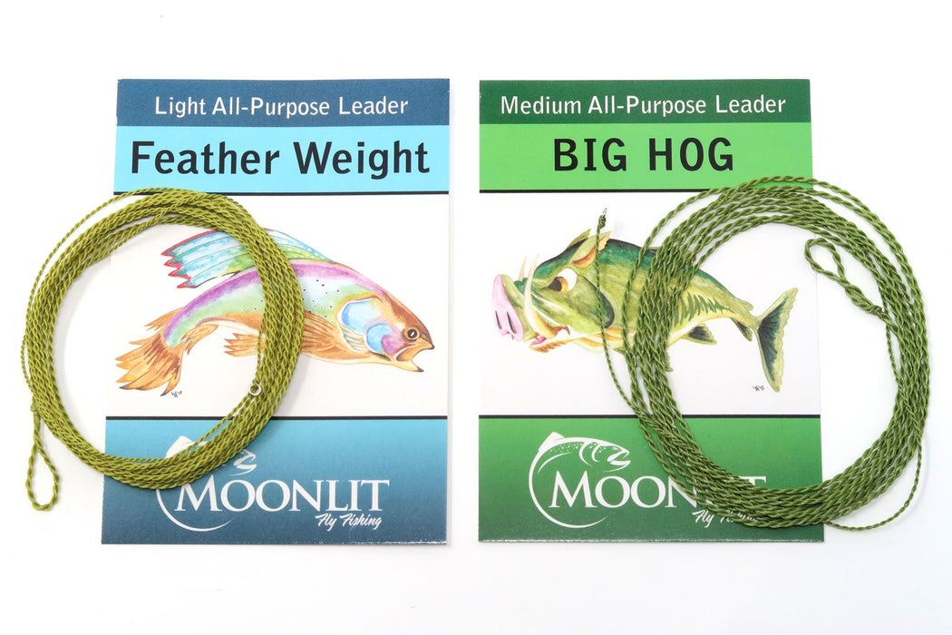 All-Purpose Furled Leader Combo (Featherweight & Big Hog) — Leland Fly  Fishing
