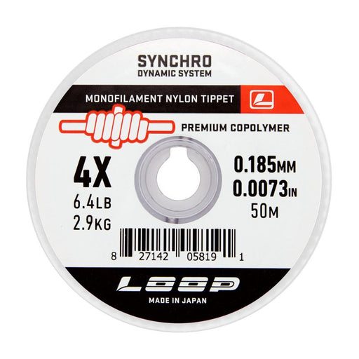 LOOP Synchro Monofilament Tippet — Leland Fly Fishing
